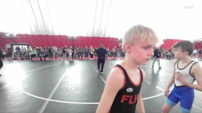 88 lbs Cons. Round 3 - Zack Martinez, B.A.M. Training Center vs Parker Gerber, Weigh-in Club