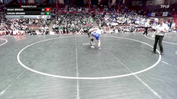144 lbs D1/d2/d3 Finals (sat 3:00 P.m.) - Chase Gruber, Coleman vs Isaac Briggs, Saint Croix Falls