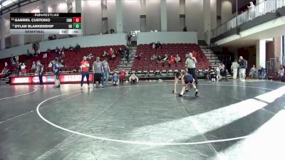 70 lbs Semifinal - Dylan Blankenship, Virginia Patriots Wrestling vs Gabriel Custodio, Nova WC