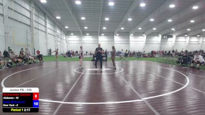 110 lbs Zoey Rivers, Alabama vs Kyrsten Yadlosky, New York
