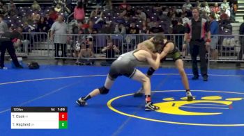 Match - Timothy Cook, Ri vs Trace Ragland, Va