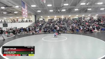 95 lbs Quarterfinal - Grant Taylor, Slyfox vs Easton Reyes, El Reno Wrestling