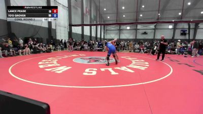 16U Boys FS - 215 lbs Cons. Round 2 - Lance Pease, CA vs To'o Grover, WA