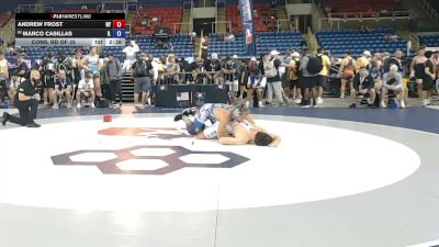 190 lbs Cons. Rd Of 32 - Andrew Frost, New York vs Marco Casillas, Illinois
