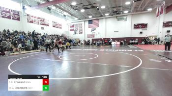 175 lbs Round Of 32 - Nikolas Krauland, Granby vs Carter Chambers, Canton