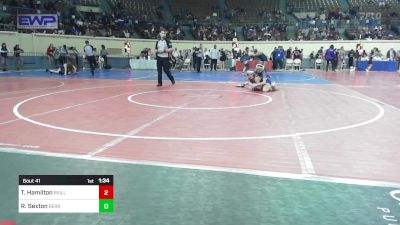 108 lbs Round Of 16 - Theresa Hamilton, Bartlesville JH vs Rylee Sexton, Berryhill High School