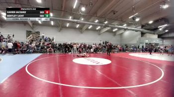 126 lbs Cons. Round 2 - Xavier Jacquez, Sand Creek vs Bentley Licht, Fort Collins