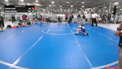 52 lbs Round 2 (6 Team) - Jesse Rhodes, CTWHALE ORCA vs Caiden Cruz, Ohio Gold