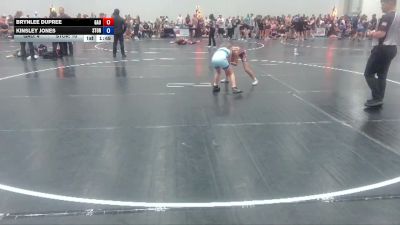 78 lbs Round 6 (10 Team) - Kinsley Jones, Storm vs Brynlee Dupree, Georgia United