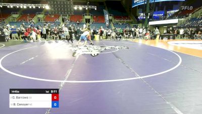 144 lbs Cons 4 - Derek Barrows, CO vs Brayden Canoyer, NE