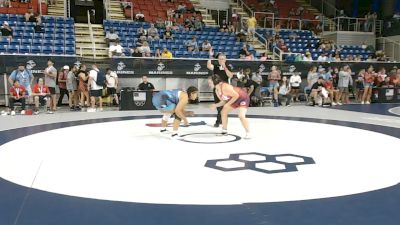 207 lbs Champ. Rd Of 32 - Alex Gosnell, Pennsylvania vs Isabella Lorenzana, California