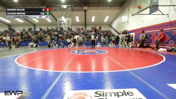 235 lbs Consolation - Heaven Bullis, Sand Springs HS vs Alayna Brown, Glenpool
