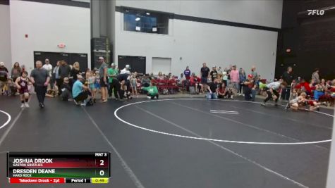 52 lbs Cons. Round 3 - Joshua Drook, Gaston Grizzlies vs Dresden Deane, Hard Rock