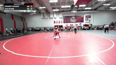 149 lbs Consi Of 8 #1 - Cheaney Schoeff, Edinboro - Unatt vs Jack Myers, Virginia - Unatt