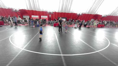 43 lbs Champ. Round 2 - Hendrix Holden, Maverick vs Olive Yang-Elson, Summit Wrestling Academy