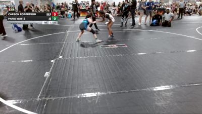 100 lbs Round 1 (4 Team) - Carson Robertson, R&R Ladies Purple vs Paris Watts, AR-15