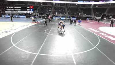 152 lbs Semifinal - Ja`Niyah Simmons, Canandaigua vs Keishara Tulloch, Uniondale