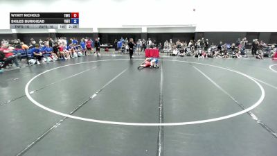 113 lbs Wyatt Nichols, Tennessee Freestyle vs Skiles Burkhead, Virginia Freestyle