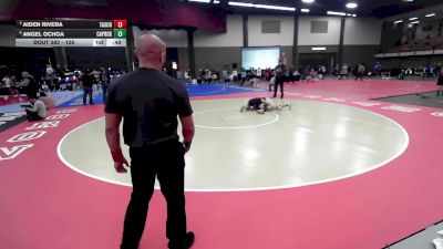 126 lbs 3rd Place Match - Angel Ochoa, Amarillo Caprock vs Aiden Rivera, Amarillo Tascosa