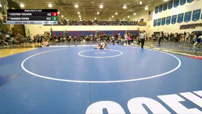 150 lbs Semifinal - Tanner Piper, Post Falls vs Colton Tucker, Coeur D Alene