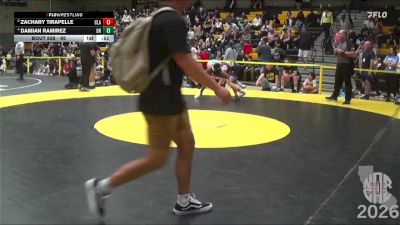 95 lbs Cons. Semi - Zachary Tirapelle, Clark vs Damian Ramirez, Dark Horse