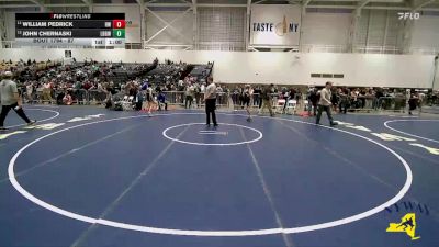 87 lbs Cons. Round 2 - William Pedrick, HF-L Wrestling vs John Chernaski, Long Beach Gladiators Wrestling