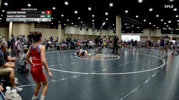 55 lbs Semis & 1st Wb (8 Team) - Dash Compton, Brother Melchior vs Baxter Moore, Alabama Elite Black