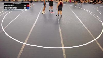 58 lbs Champ. Round 2 - Vinny Larsen, MN Elite vs Keaton Lanik, MN Elite