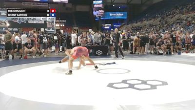 190 lbs Cons. Rd Of 64 - Tre Driggett, Florida vs Grant Larson, South Dakota