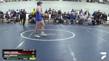 178 lbs Cons. Semi - Kasen Johnson, Northeast Region Affiliated vs Enzo Bertucci, Eagles WC
