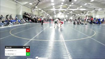 125 lbs Consi Of 8 #1 - Eamonn Jimenez, Edinboro vs Nick Molchak, Cleveland State