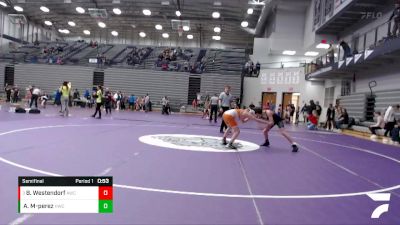 109-121 lbs Semifinal - Braxton Westendorf, Apache Wrestling Club vs Ashden Minor-perez, Hobart Wrestling Club