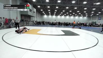 120 lbs Consi Of 16 #2 - Jj Greene, CA vs Christopher Metz, GA