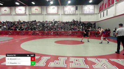 195 lbs Round Of 16 - Ahmad Kiswani, Burlington vs Tim Pacella, Longmeadow