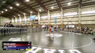 145 lbs Placement (16 Team) - Michael Ramos, West Coast Wrestling vs Joel Vermillion, Montana 2