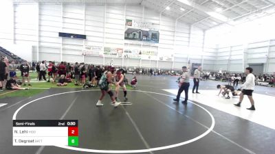 146 lbs Semifinal - Nikyah Lehi, Hidden Springs Wolves vs Titus Degroat, Battle Boys WC