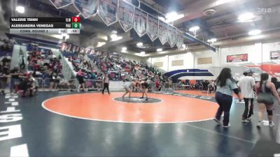140 lbs Cons. Round 2 - Alessandra Venegas, Pacifica/Oxnard vs Valerie Trinh, El Monte