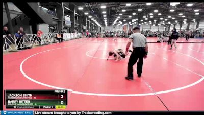 72 lbs Rd# 5- 3:45pm Friday Final Pool - Jackson Smith, Agression Legionaries vs Barry Ritter, Oklahoma Outlaws Red