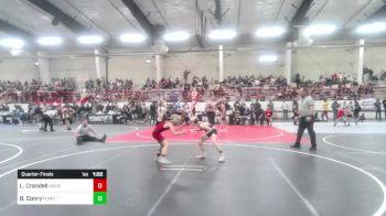 74 lbs Quarterfinal - Lincoln Crandell, Mogollon vs Brekston Conry, Pomona Elite