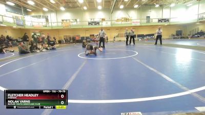 70-75 lbs 3rd Place Match - Fletcher Headley, Phenom vs Nolan Varns, Butler Youth Wrestling Club