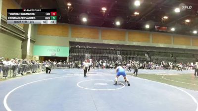 285 lbs Cons. Round 2 - Cristian Cervantes, Mazama vs Hunter Clements, Lassen