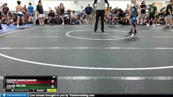 120 lbs Round 2 (6 Team) - Mason Manglianano, Prime WC vs Caleb Melvin, SLWC