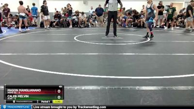 120 lbs Round 2 (6 Team) - Mason Manglianano, Prime WC vs Caleb Melvin, SLWC