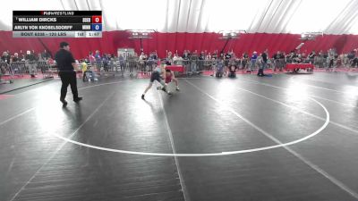 120 lbs Cons. Rd Of 32 - William Dircks, Scoring Edge vs Arlyn Von Knobelsdorff, Minnesota