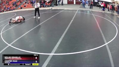 108 lbs Round 2 - Nolan Granillo, Wrestling With Character vs Cooper Huls, Meridian
