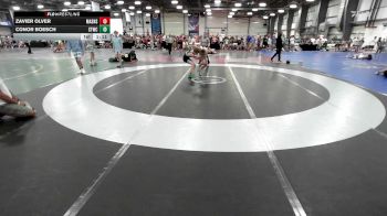 90 lbs Rr Rnd 1 - Zavier Olver, Mat Assassins Red vs Conor Boesch, Shore Thing Beach