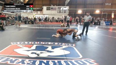 135 lbs Consi Of 8 #1 - Liam Christ, Metrowest United vs Alexander Zelna, Btwc