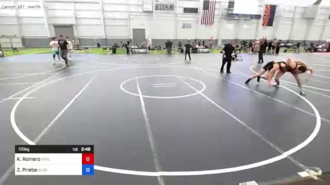 170 kg Final - Kayden Romero, Grindhouse WC vs Zachary Priebe, Alaska ...