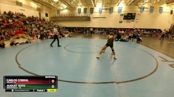113 lbs Semis (4 Team) - August Soto, Broomfield vs Carlos Corral, Valley