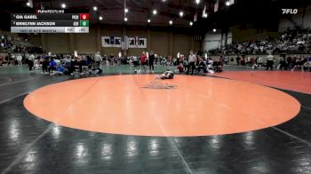 110 lbs 3rd Place Match - Brielynn Jackson, Gardner Edgerton vs Gia Gabel, Pine Creek